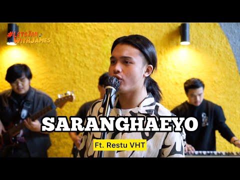 P.U.S.P.A X SARANGHAEYO (KERONCONG) - Restu ft. Fivein #LetsJamWithJames