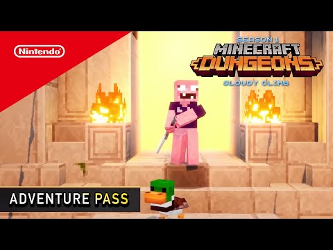 Play Nintendo - Minecraft Dungeons on Nintendo Switch – Cloudy Climb Adventure Pass | @playnintendo