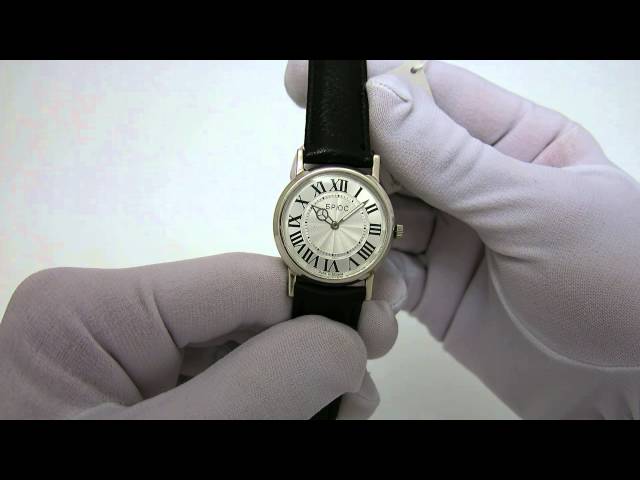 Чоловічий срібний годинник 0545 Відео огляд