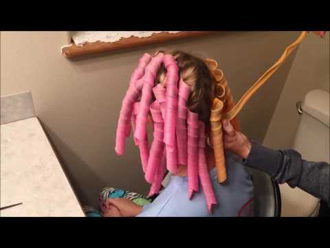 Spiral Hair Curlers Tutorial - Tangled Trends