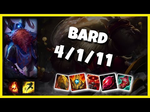 Bard Challenger Gameplay S11 Replay 11.5 Support (4/1/11) - KOREAN