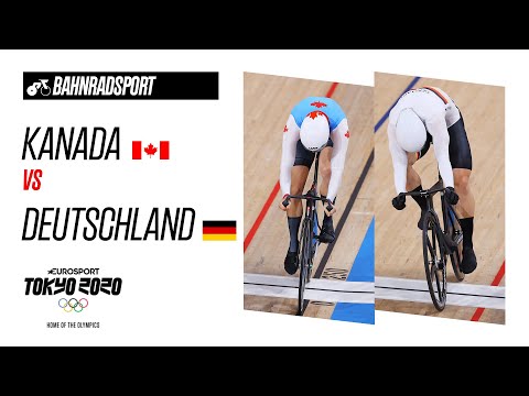 KANADA vs DEUTSCHLAND | BAHNSPRINT MÄNNER - BAHNRADSPORT Highlights | Olympische Spiele - Tokyo 2020