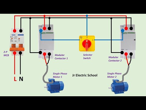 star delta power wiring connection 3 phase motor diagram