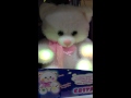 Видеообзор детская игрушка - Мишка поет колыбельные ребенку, свет. Світлик ...