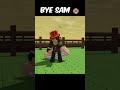 Bye Sammy Rest in Peace! 👋  #roblox #growagarden #update #summer #funny #shorts