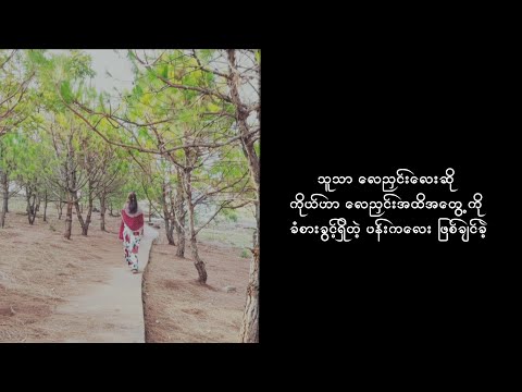 သီးသန့်ဖြစ်တည်မှု - Lဆိုင်းဇီ (Cover by Mercy K)
