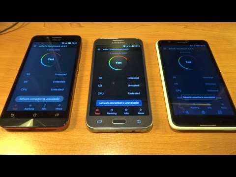 AnTuTu test - Asus ZenFone Go vs Samsung Galaxy E5 vs Sony Xperia E4