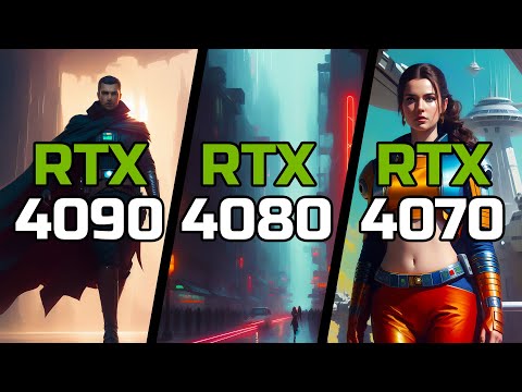 RTX 4090 vs RTX 4080 vs RTX 4070 - Test in 12 Games