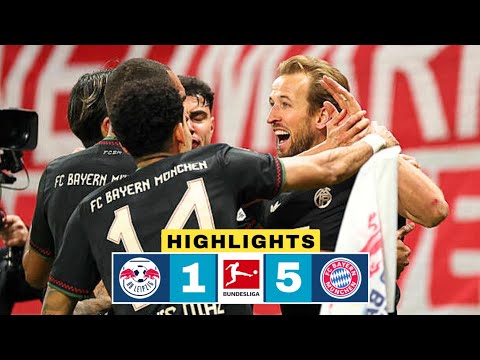 RB Leipzig vs Bayern Munich 1-5 Highlights | Michael Olise Goal | Bundesliga 2025-26 | Harry Kane 