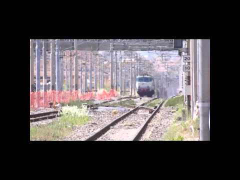 ARRIVO DEI LOCOMOTORI A BRANCACCIO SCALO.