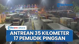 Penampakan Antrean Kendaraan 35 Km di Pelabuhan Gilimanuk pada H-6 Lebaran, 17 Pemudik Jatuh Pingsan