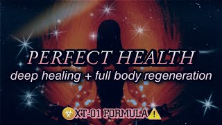 {FULL BODY HEALING❗}PERFECT  HEALTH SUBLIMINAL🌀|| Body Regeneration + Cleanse Energy