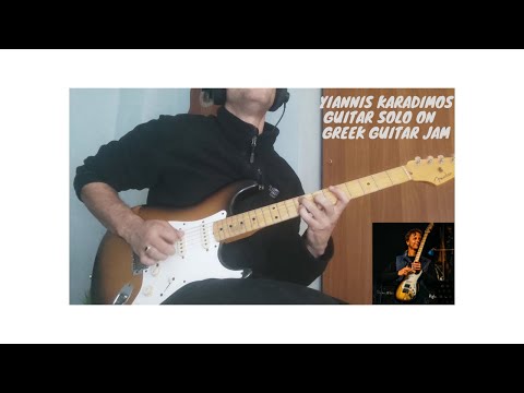 Yiannis Karadimos Solo on 🇬🇷Greek Guitar Jam (Cover  by Stefanos Andritsios)