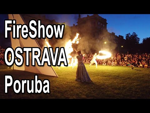 Festival v ulicích Ostrava - Poruba | ART & Life, Fire Show in Street Festival
