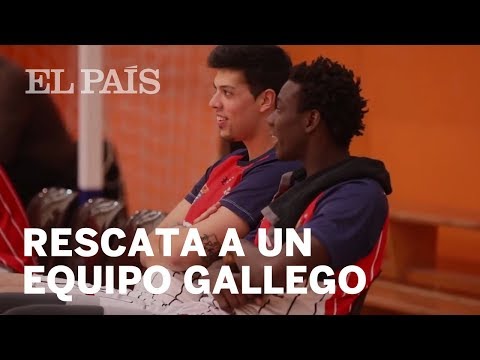 Un senegalés desnutrido rescata a un equipo de baloncesto gallego