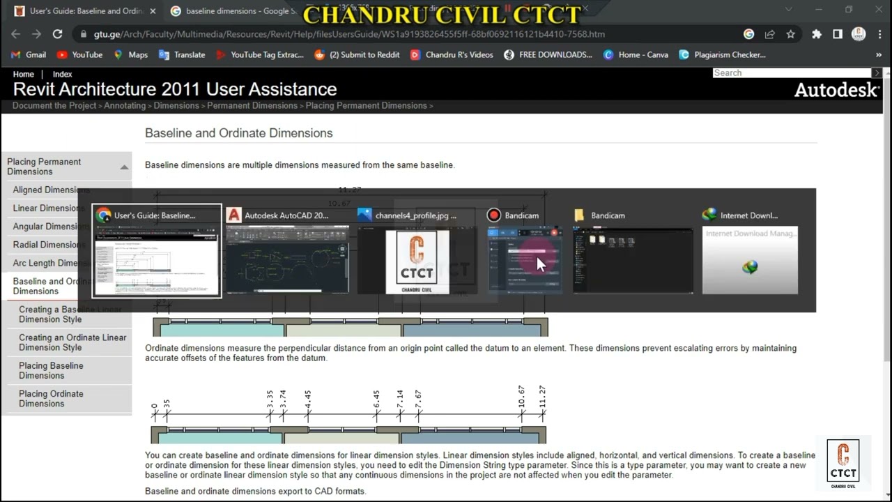 creating baseline dimensions|Dim Baseline Command in AutoCAD|Using Dim continue|Using Dim Baseline