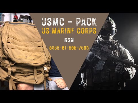 USGI USMC Pack System FILBE - NSN 8465-01-598-7693