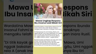 Reaksi Ibu Insanul Fahmi atas Pengakuan Putranya Nikah Siri dengan Inara Rusli Diungkap Mawa