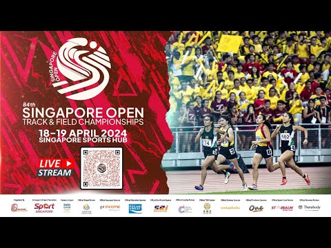 84th Singapore Open Track & Field Championships 2024 (Day 1 - Morning Session)