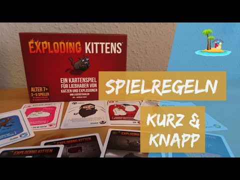 Exploding Kittens - Spielvorstellung und Spielanleitung - erfolgreichster Kickstarter aller Zeiten
