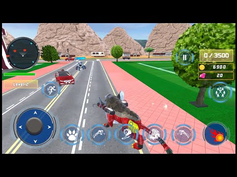 Lion Robot Car Games 3D - Android Gameplay