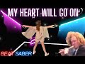 My Heart Will Go On (Recorder by Candlelight Version) in Beat Saber | Mixed Reality