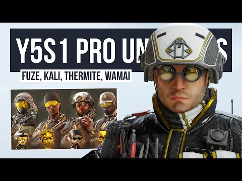 NEW PRO LEAGUE SKINS! FUZE, KALI, THERMITE AND WAMAI | Rainbow Six Siege