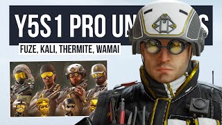 NEW PRO LEAGUE SKINS! FUZE, KALI, THERMITE AND WAMAI | Rainbow Six Siege
