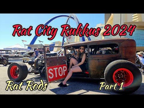 Rat City Rukkus 2024 Rat Rod & Hot Rod Show Part #1 #ratrod #hotrod #carshow #motorsport #car