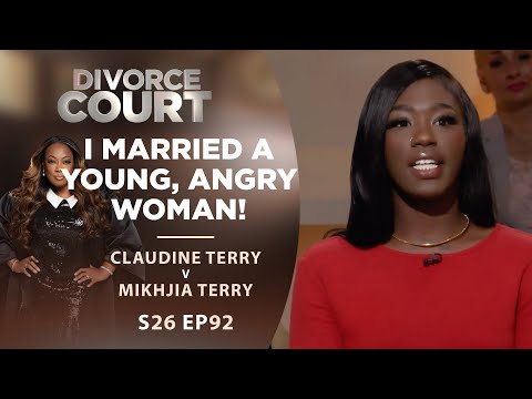 I Married a Young, Angry Woman!: Claudine Terry v Mikhjia Terry - Season 26 Ep 92
