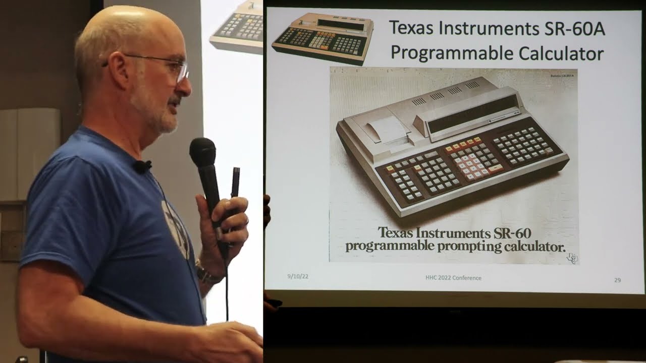 HHC 2022: Texas Instruments SR-60A Programmable Calculator (David Ramsey)