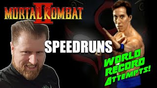 THE CRAZY BALL BREAKING MORTAL KOMBAT II SPEEDRUN - Johnny Cage!!