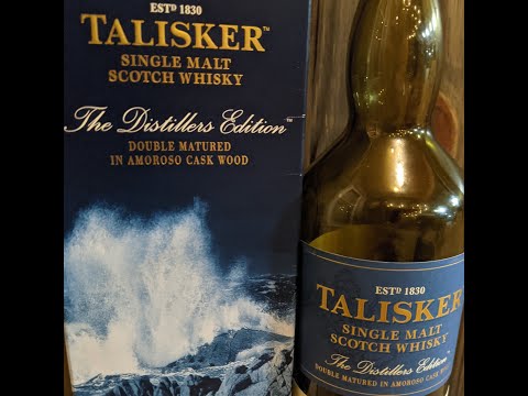 Talisker Single Malt Scotch Whisky Distillers Edition Review