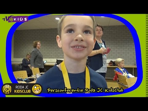 Roda JC Kidsclub Persconferentie
