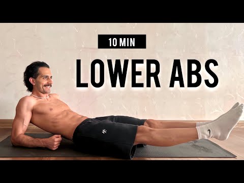 ALLENAMENTO ADDOMINALI DA 10 MINUTI | BRUCIA GRASSI DELLA PARTE INFERIORE DELL'ADDOME | NESSUNA A...