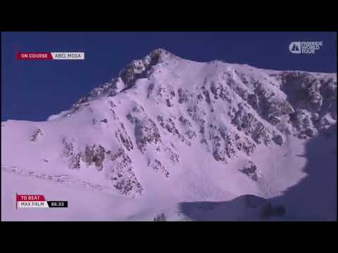 Abel Moga en el Freeride World Tour Baqueira 2023