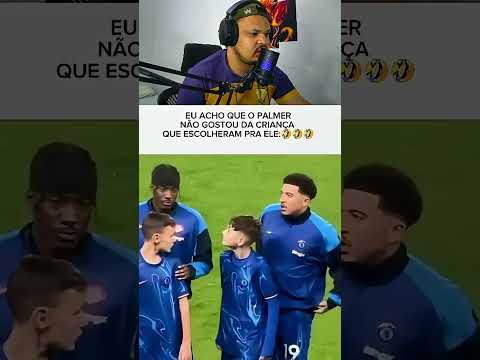 O Cole Palmer não gostou muito não kkk