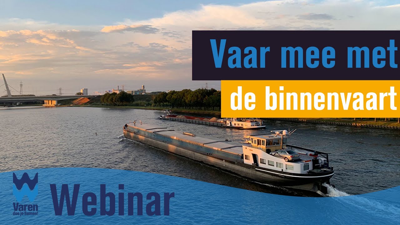 Webinar 'Vaar mee met de binnenvaart' gemist?