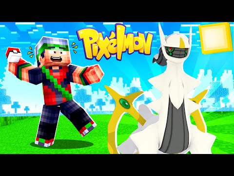 How to CATCH ARCEUS in PIXELMON GENERATIONS! (Minecraft Pokemon)