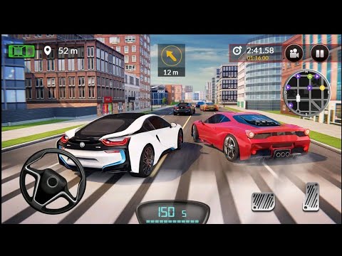 Drive For Speed: Simulator 2018 Car Driving | Unlocked: Sport Car Yellow, Red Car - Android GamePlay
