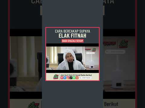 Baba Ghazali Sekam - Cara Bercakap Supaya Elak Fitnah #shorts #fyp