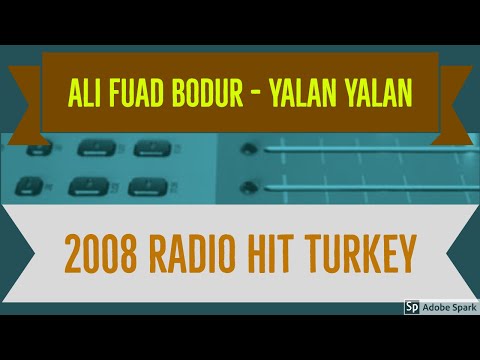 Ali Fuad Bodur ( AFB ) - Yalan Yalan Promo (Year 2008)