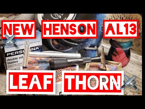 2022 NEW HENSON AL13 ++ VS LEAF THORN | THE EASY MODE SHAVERS