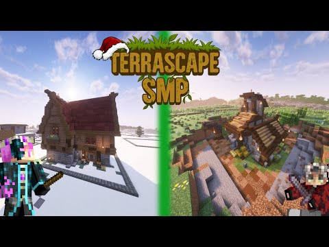 I Finally Have A Base Now! | Terrascape SMP | Ep: 3