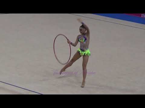Boglarka KISS (HUN) hoop - 2015 Stuttgart worlds Qualifs