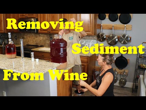 How to Make Wine | Fig Wine | Re-Racking to Remove Sediment