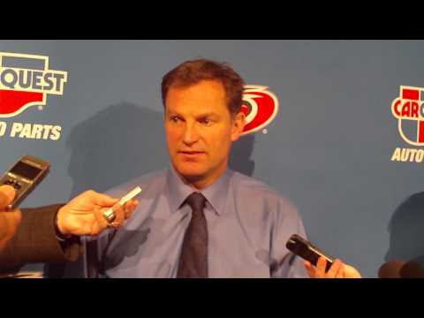 Carolina Hurricanes Kirk Muller after 3-2 loss to Canucks, 12/1/13