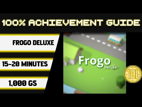 Frogo Deluxe 100% Achievement Walkthrough * 1000GS in 15-20 Minutes *