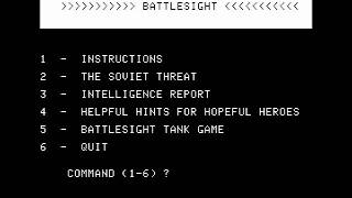 Battlesight for the Apple II