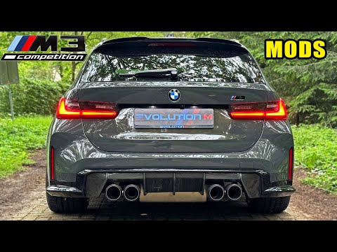 BMW M3 Touring Akrapovic & GRAIL DOWNPIPES // EXPLORING LEGAL LIMITS
